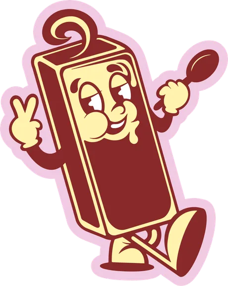 The Butter Bar butter-stick mascot